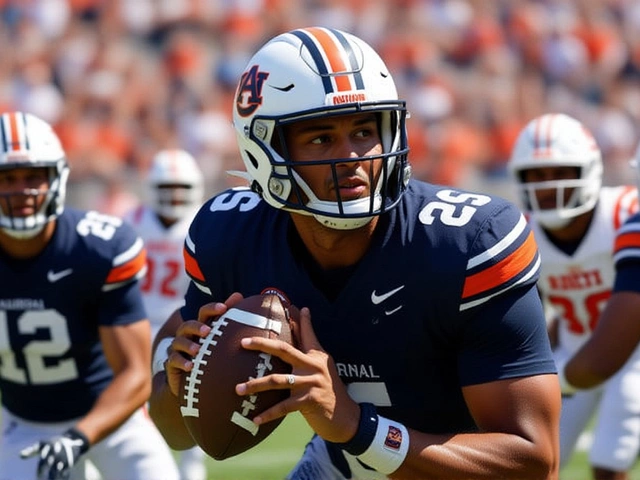 Deuce Knight's 6 TDs power Auburn to 62-17 rout of Mercer in season finale
